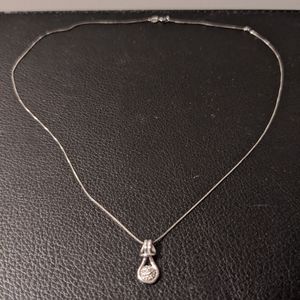 Spence diamonds 14K white gold necklace